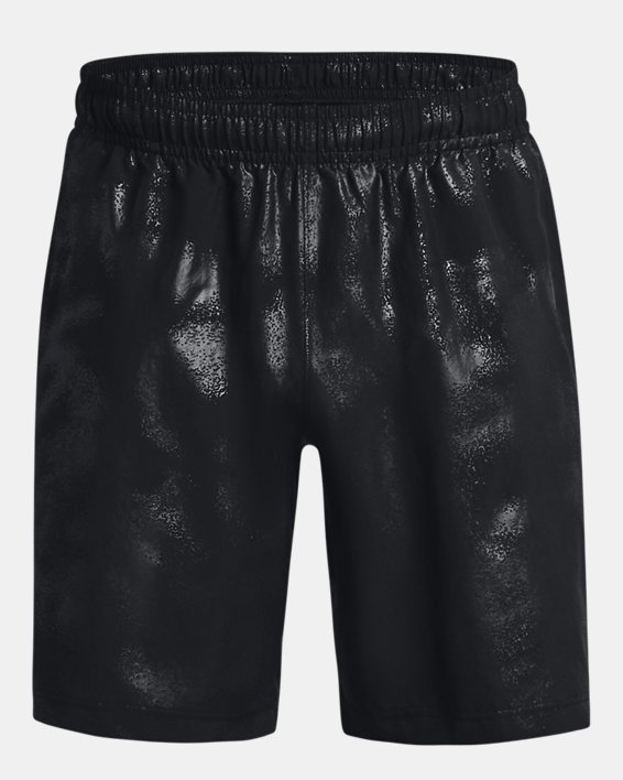 Men's UA Woven Emboss Shorts, Black, pdpMainDesktop image number 5